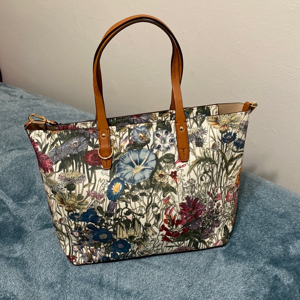 Tory Burch Floral Print Purse